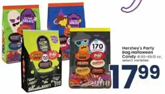 Albertsons Hershey's Party Bag Halloween Candy offer