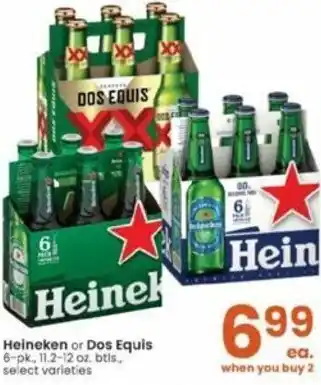 Albertsons Heineken Or Dos Equis offer