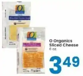 Albertsons O Organics Sliced Cheese 6 Oz offer
