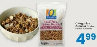 Albertsons O Organics Granola offer