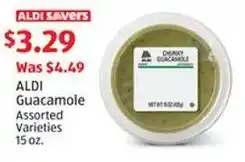 Aldi Guacamole Assorted Varieties 15 oz. offer