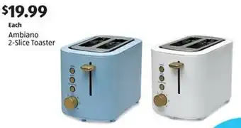 Aldi Ambiano 2-Slice Toaster offer