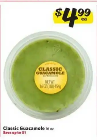 Winn Dixie Classic Guacamole offer