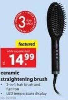 Ceramic Straightening Brush