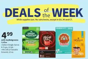 Walgreens Coffee offer