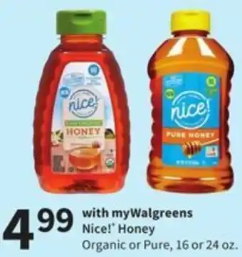 Walgreens Nice! Honey offer