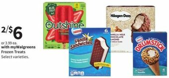 Walgreens Frozen Treats offer