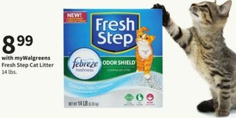 Walgreens Fresh Step Cat Litter offer