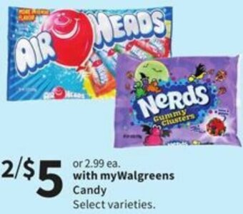 Walgreens Candy offer
