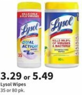 Walgreens Lysol Wipes offer
