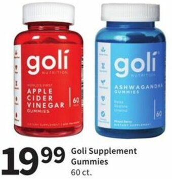 Walgreens Goli Supplement Gummies offer