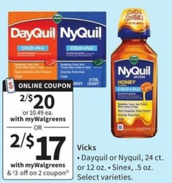 Walgreens Vicks offer