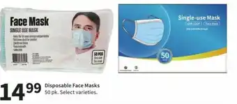 Walgreens Disposable Face Masks offer