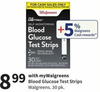 Walgreens Blood Glucose Test Strips offer