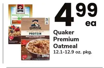 ACME Quaker Premium Oatmeal offer