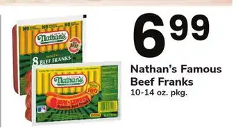 ACME Nathan's Famous Beef Franks offer