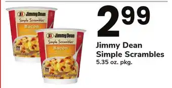 ACME Jimmy Dean Simple Scrambles offer