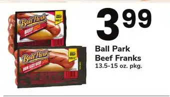 ACME Ball Park Beef Franks offer