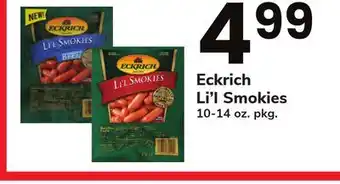 ACME Eckrich Li'l Smokies offer