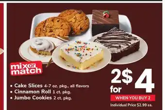 ACME Cake Slices offer