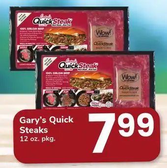 ACME Gary's Quick Steaks offer