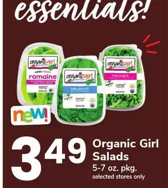 ACME Organic Girl Salads offer
