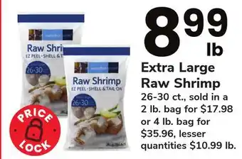 ACME Extra Large Raw Shrimp offer