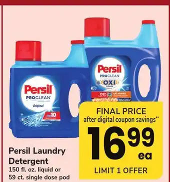 ACME Persil Laundry Detergent offer