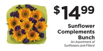 ShopRite Sunflower Complements Bunch offer