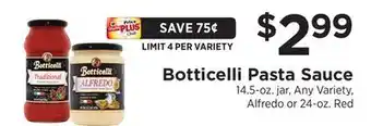ShopRite Pasta Sauce offer