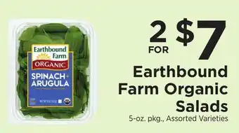 ShopRite Organic Salads offer