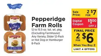 ShopRite Rolls offer