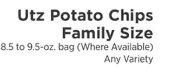 ShopRite Potato Chips Family Size offer