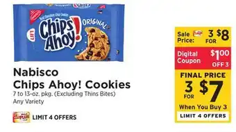 ShopRite Chips Ahoy! Cookies offer
