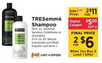 ShopRite Shampoo offer