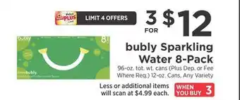 ShopRite Sparkling Water 8-Pack offer