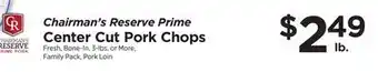 ShopRite Prime Center Cut Pork Chops offer