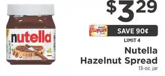 ShopRite Hazelnut Spread offer