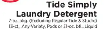 ShopRite Simply Laundry Detergent offer