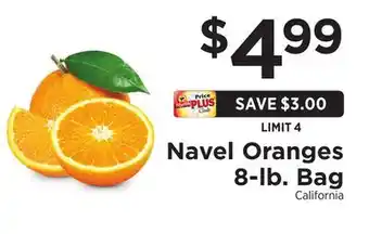 ShopRite Navel Oranges offer