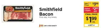ShopRite Bacon offer