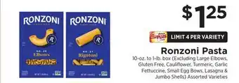 ShopRite Pasta offer