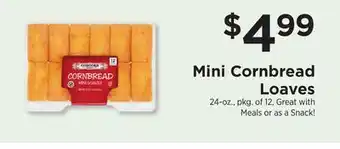 ShopRite Mini Cornbread Loaves offer