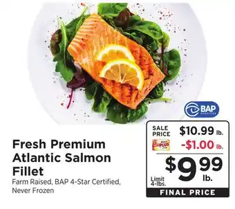 ShopRite Fresh Premium Atlantic Salmon Fillet offer