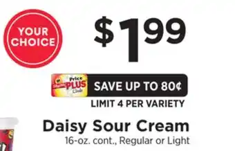 ShopRite Sour Cream offer