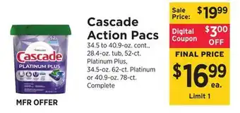 ShopRite Action Pacs offer