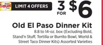 ShopRite Dinner Kit offer