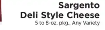 ShopRite Deli Style Cheese offer