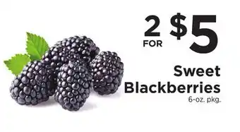 ShopRite Sweet Blackberries offer