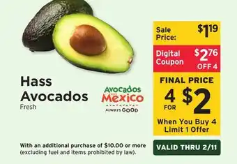 ShopRite Hass Avocados offer